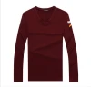 Embroidered military training special forces T-shirt, long-sleeved V-neck military T-shirt, outdoor men's base layer shirt Application Scenario
